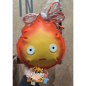 Studio Ghibli Howl's Moving Castle Calcifer Figural Crossbody Bag